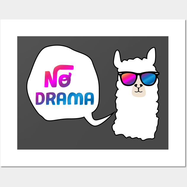 No Drama Wall Art by Migs